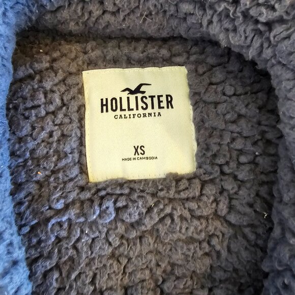 Fleece Zip up- Navy - Picture 5 of 5